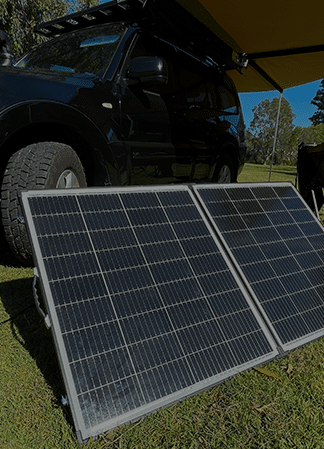 200W 12V Portable Folding Solar Kit – KT70731