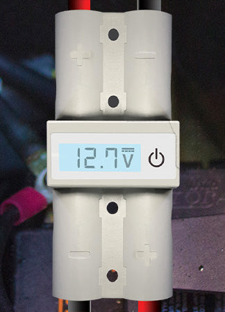 New & Improved 50Amp Heavy Duty Connector with Voltmeter