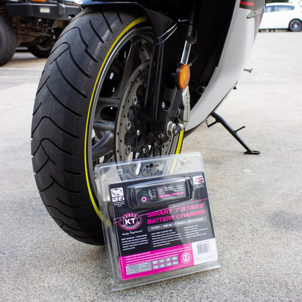 KT Smart 7 Stage Motorcycle Battery Chargers