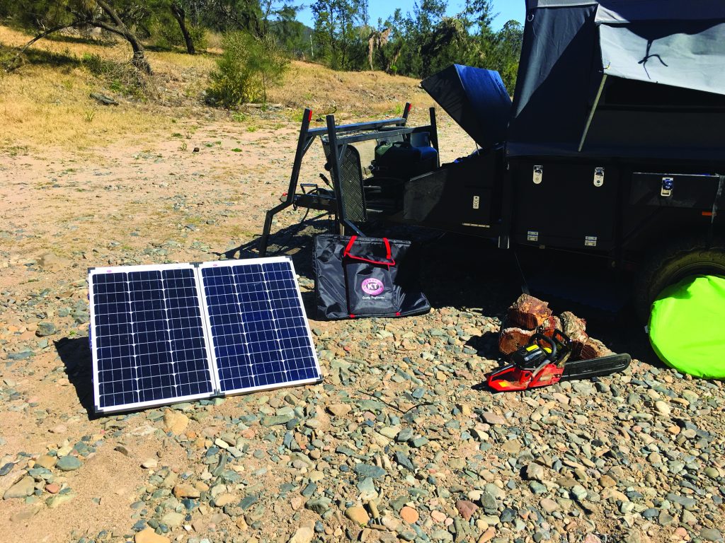 120W Solar Panel, Portable Folding Kit