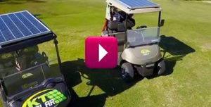 KT 36-48V Solar Golf Buggy Charging System