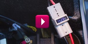 The KT 50Amp Heavy Duty Connector with Inbuilt Voltmeter