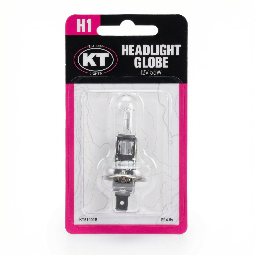 12V 55W P14.5s H1 Halogen Globe