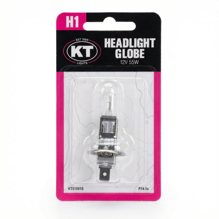 12V 55W P14.5s H1 Halogen Globe