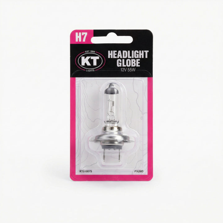 12V 55W PX26d H7 Halogen Globe