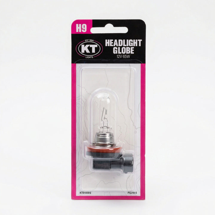 12V 65W PGJ19-5 H9 Halogen Globe
