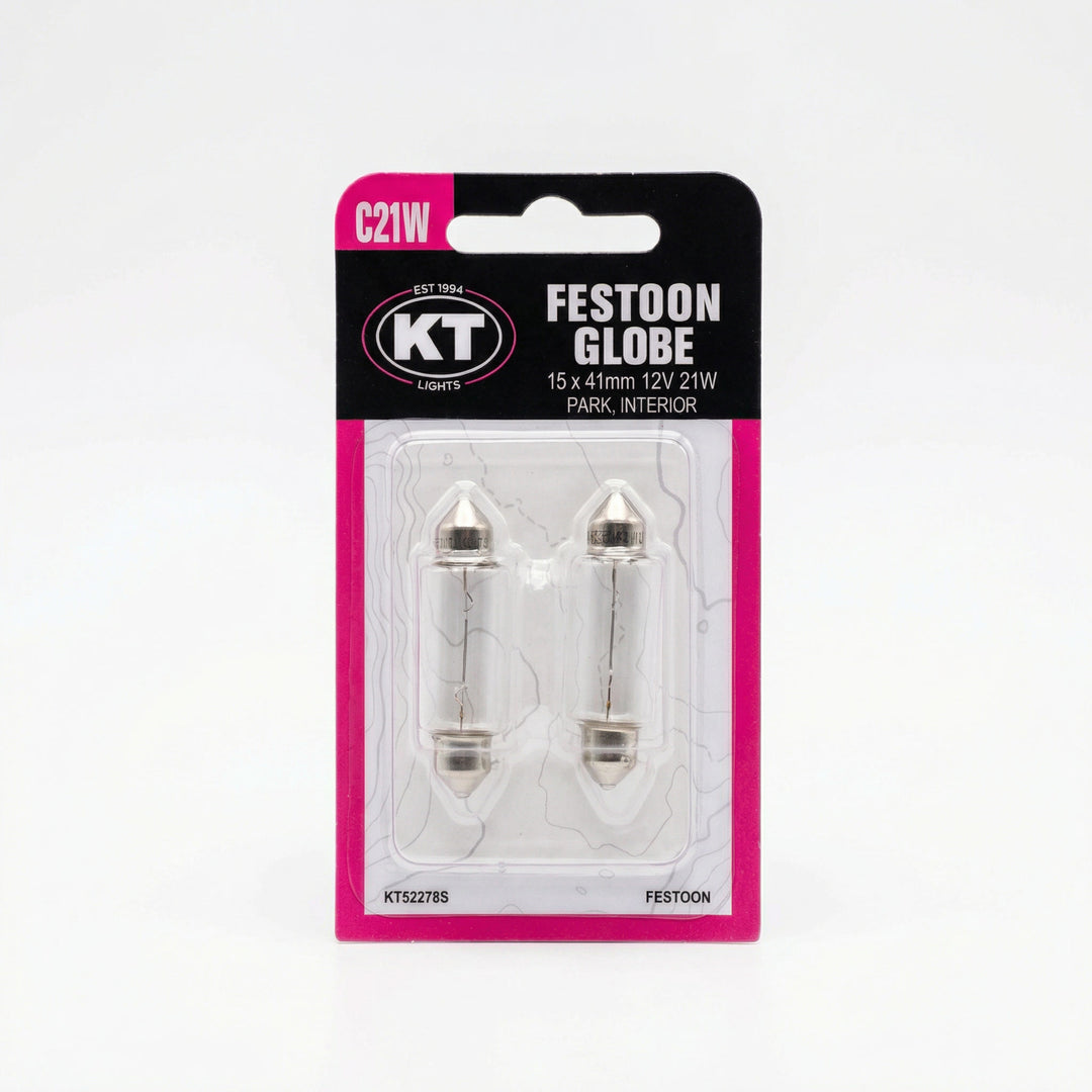 12V 21W 15x41 Festoon Globe