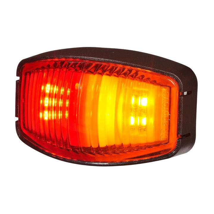 KT LED Marker Lamp – Red/Amber Side Marker, 10–30V, ADR Approved