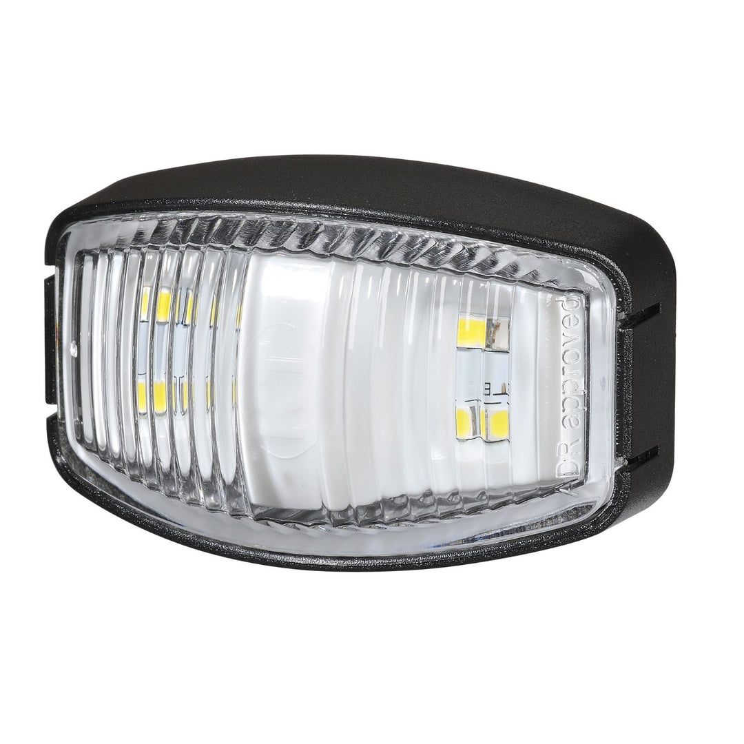 KT LED Marker Lamp – White Front Outline, 12/24V, ADR Approved