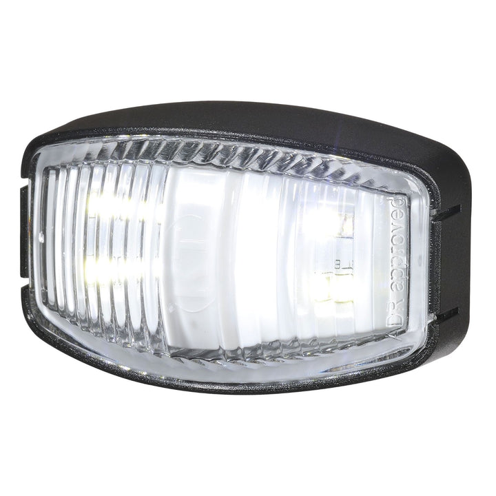 KT LED Marker Lamp – White Front Outline, 12/24V, ADR Approved