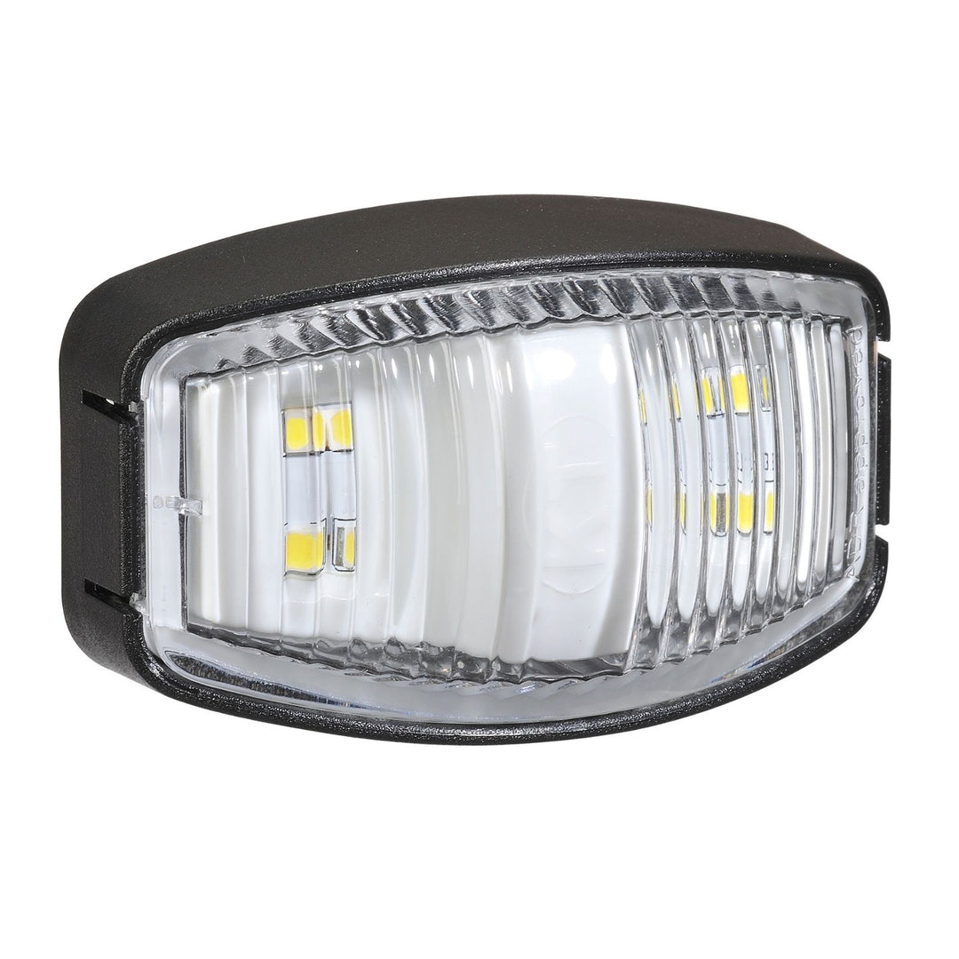 KT LED Marker Lamp – White Front Outline, 12/24V, ADR Approved
