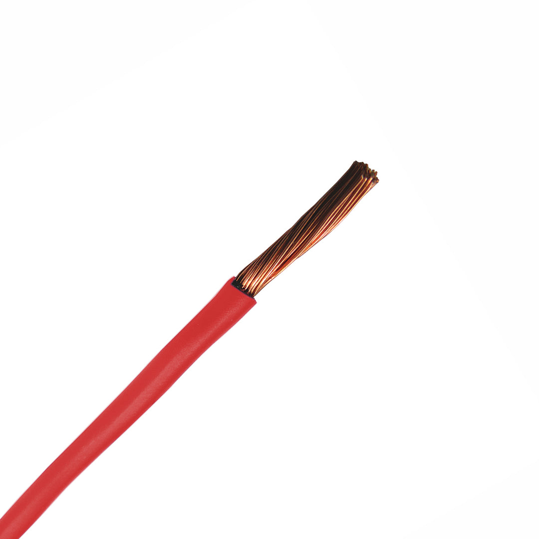 Red Auto Cable Automotive Single Core Cable, 6mm, Red, 65/.30 Stranding, 30M – KT Cables