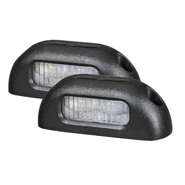KT LED Licence Plate Lamps – 12/24V Multi-Volt, ADR Approved (Pair)