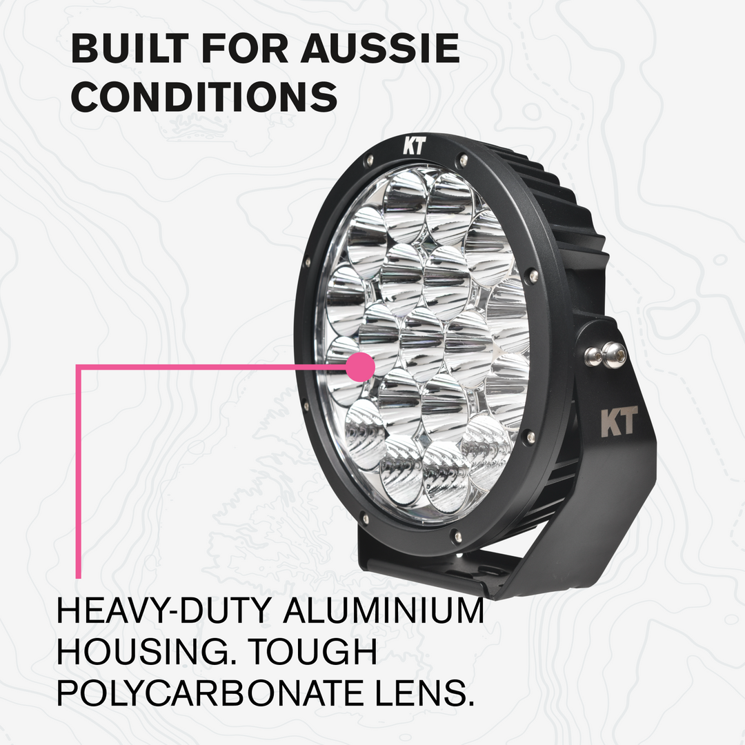 9 Inch Trail Core LED Driving Lights