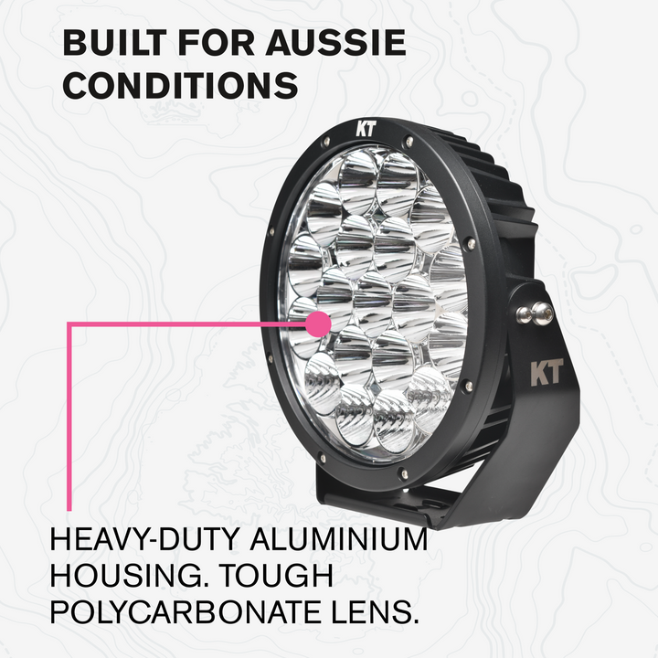 9 Inch Trail Core LED Driving Lights
