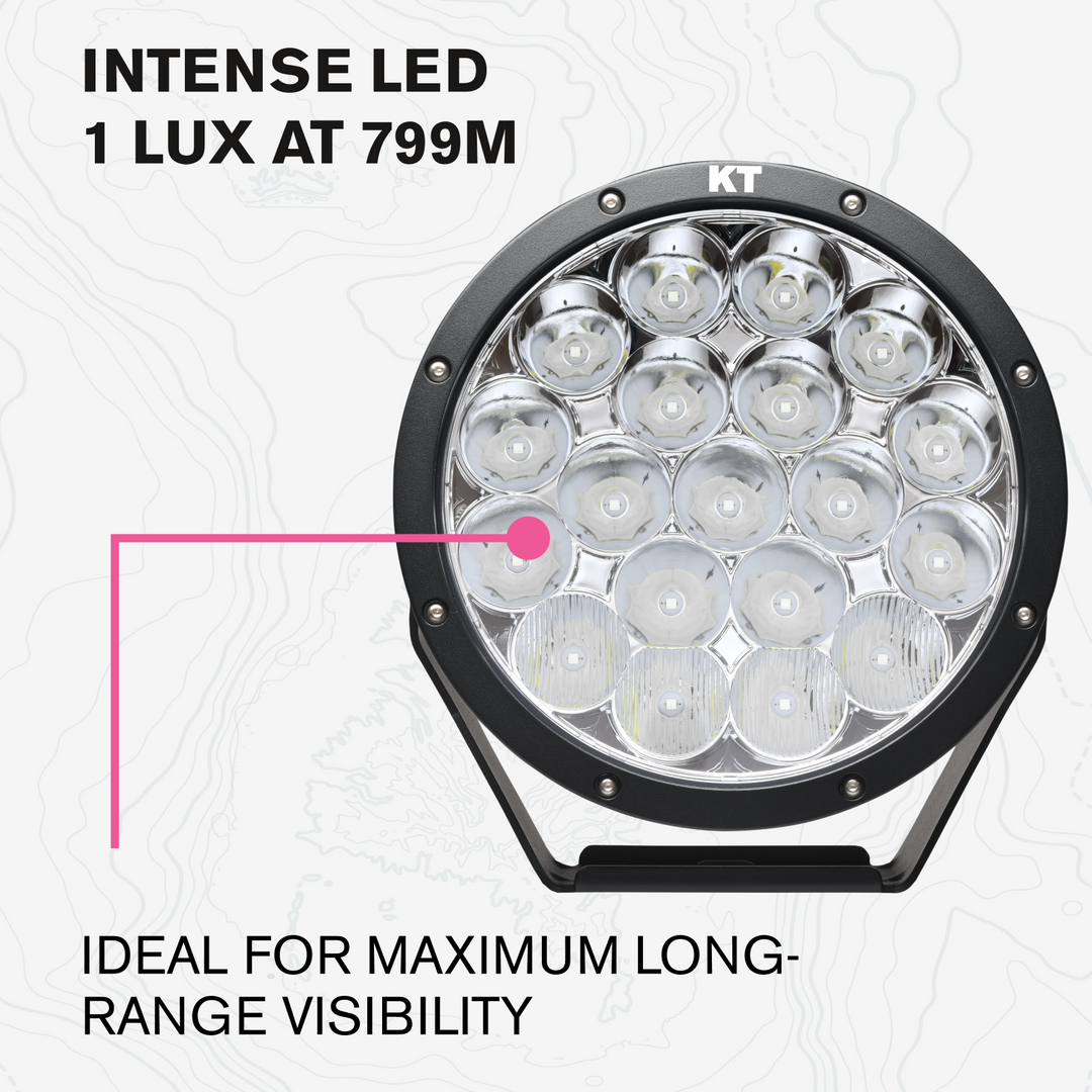 9 Inch Trail Core LED Driving Lights