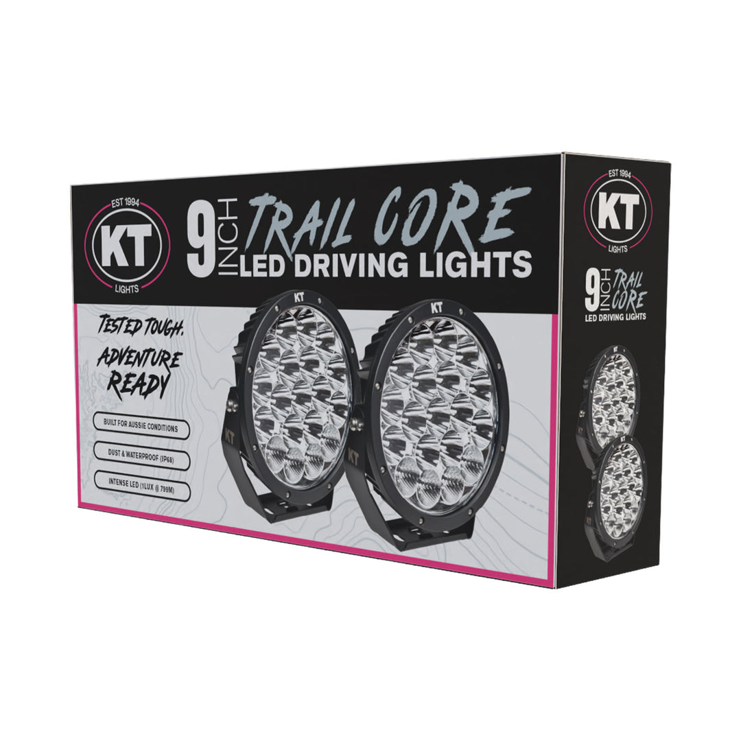 9 Inch Trail Core LED Driving Lights