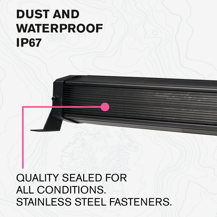 20 Inch Trail Core LED Light Bar Double Row