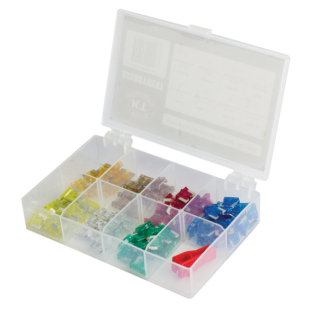 Micro Blade Connectors Micro Blade Fuse Kit, 100 Pieces – KT Cables
