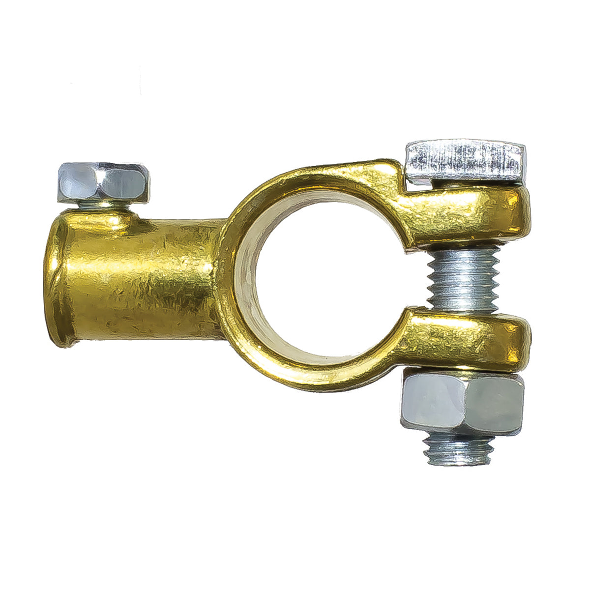 Terminal End Battery Terminal, End Entry, Universal, Pressed Brass, Blister Pack ...