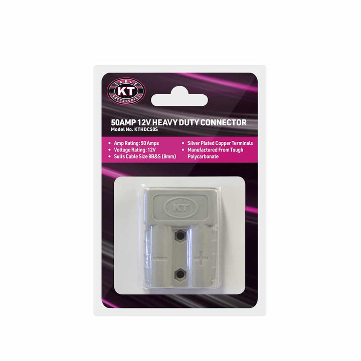 Heavy Duty Connector - 50Amp Single