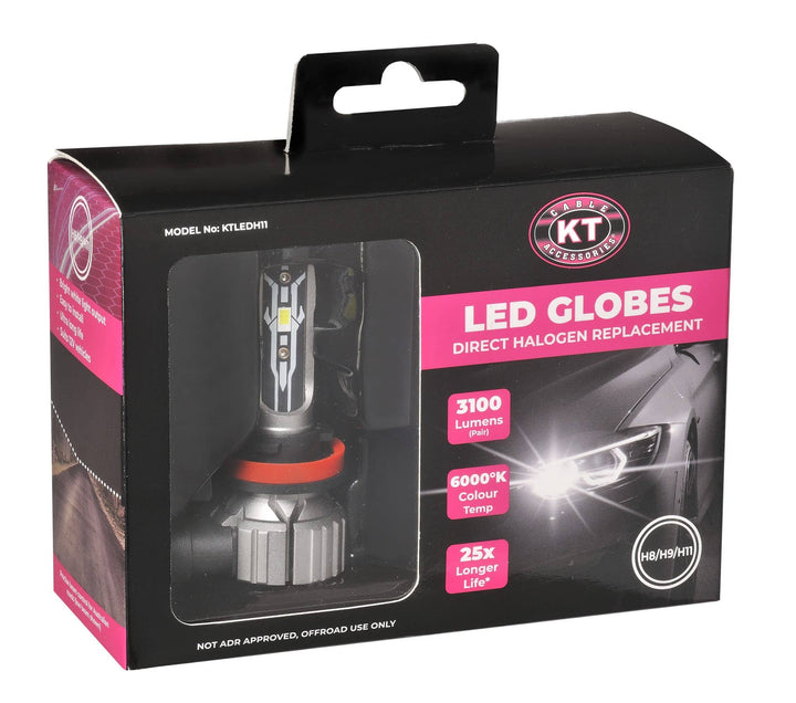 LED Head Lamp Kit H11