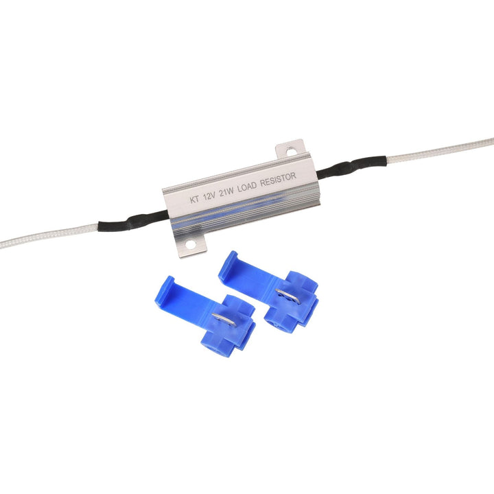KT LED Load Resistors – 12V 21W Pair, Inline Fix for LED Indicator/Brake