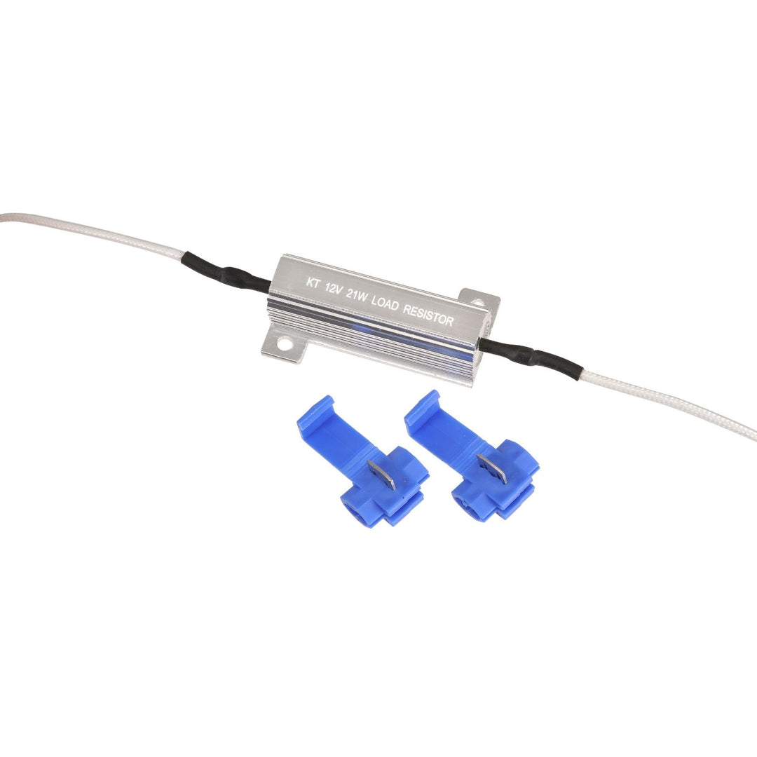 KT LED Load Resistors – 12V 21W Pair, Inline Fix for LED Indicator/Brake