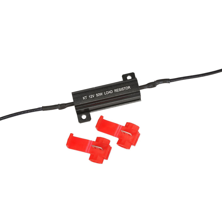 KT 12V 50W LED Load Resistors – Fix Hyper Flash, Brake Light Errors & LED Faults in Cars, 4x4s & Trailers