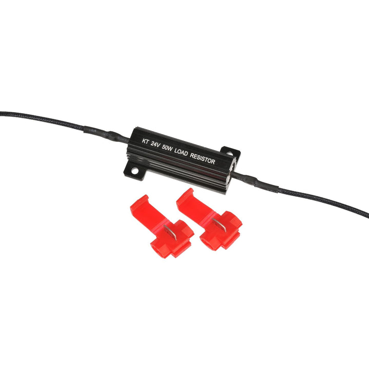 KT 24V 50W LED Load Resistors – Fix Hyper Flash, Brake Light Errors & LED Faults in Trucks, Trailers & 4WDs
