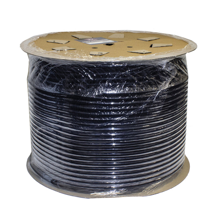 Loom Tubing Black 20mm x 100M No Split