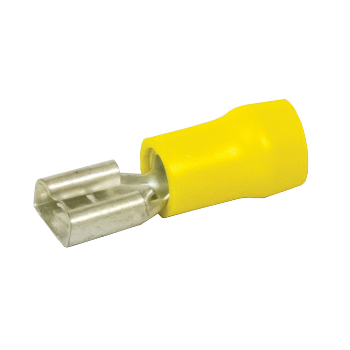 Terminals, Quick Connect, Yellow, Female, 6.3mm – KT Cables